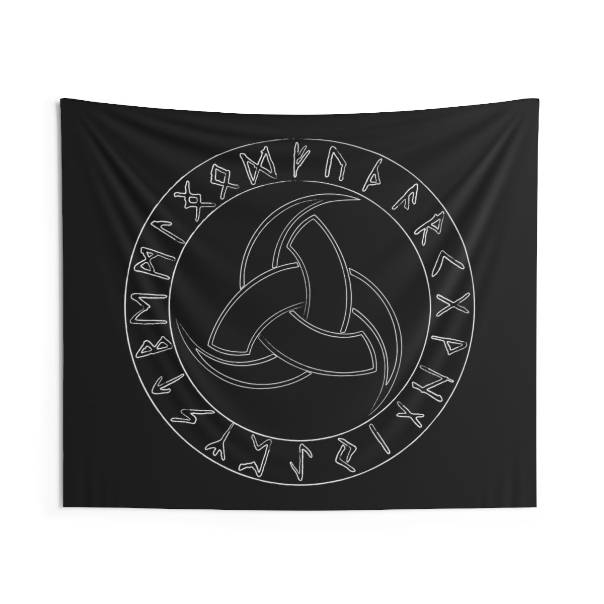 Odin's Triple Horn Wall Tapestry