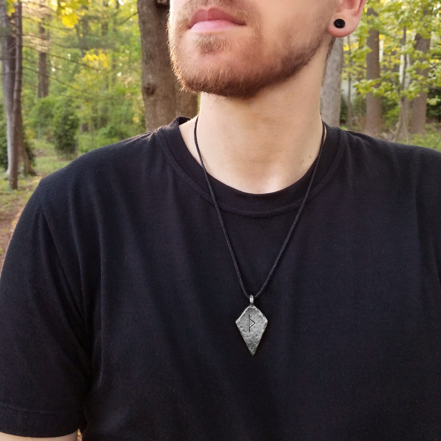 Dagaz Elder Futhark Rune Necklace