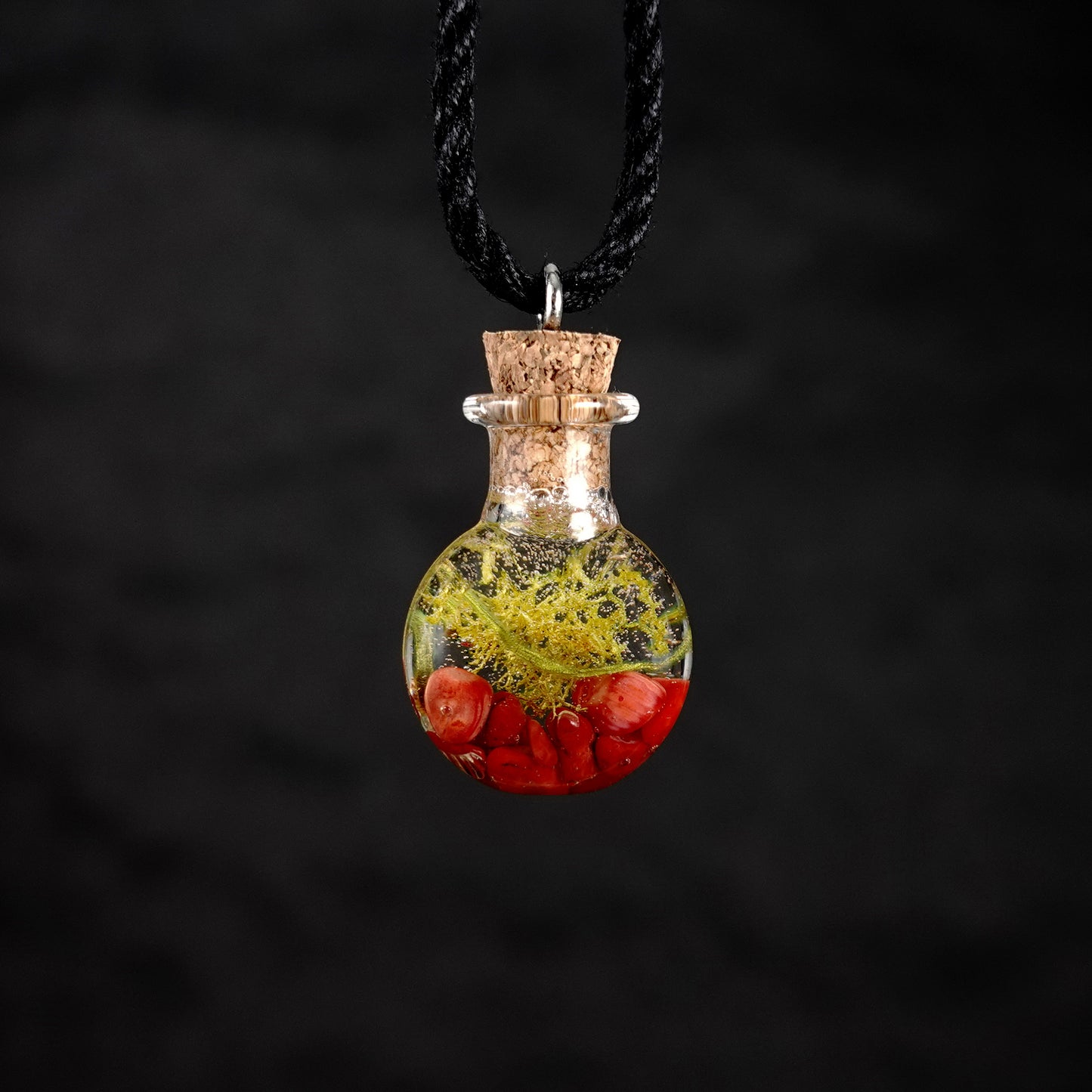 Bamboo Coral Peace Necklace