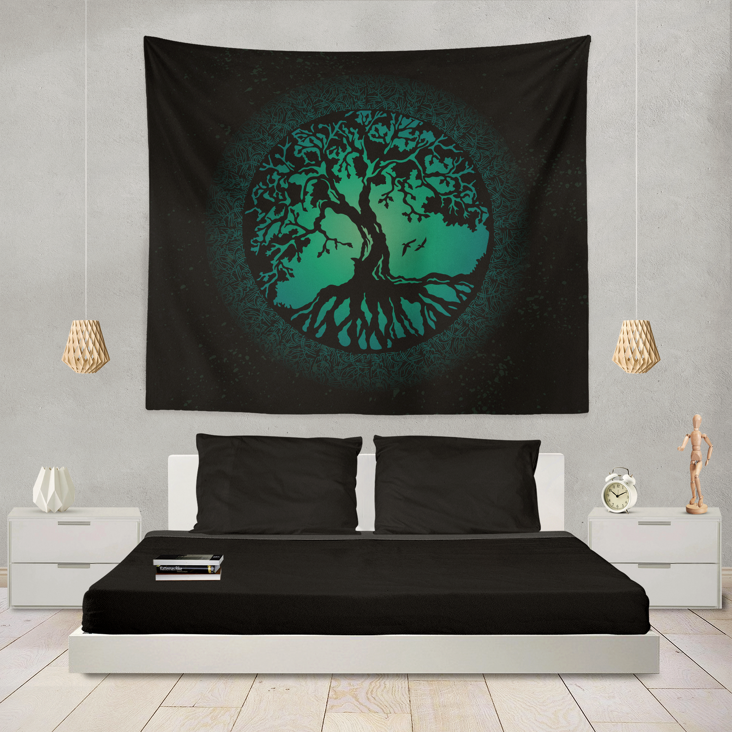 Yggdrasil World Tree of Life Wall Tapestry