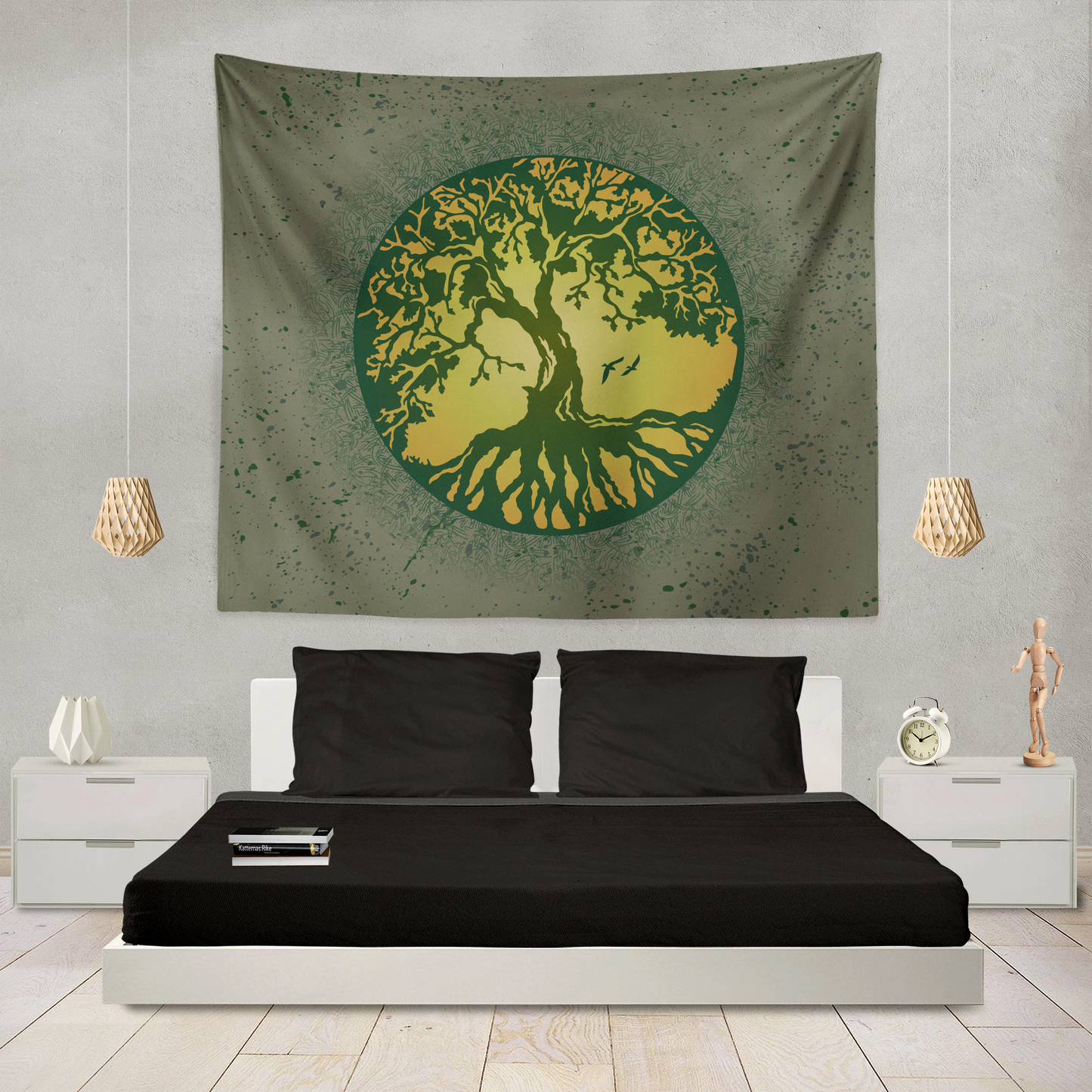 Yggdrasil World Tree of Life Wall Tapestry