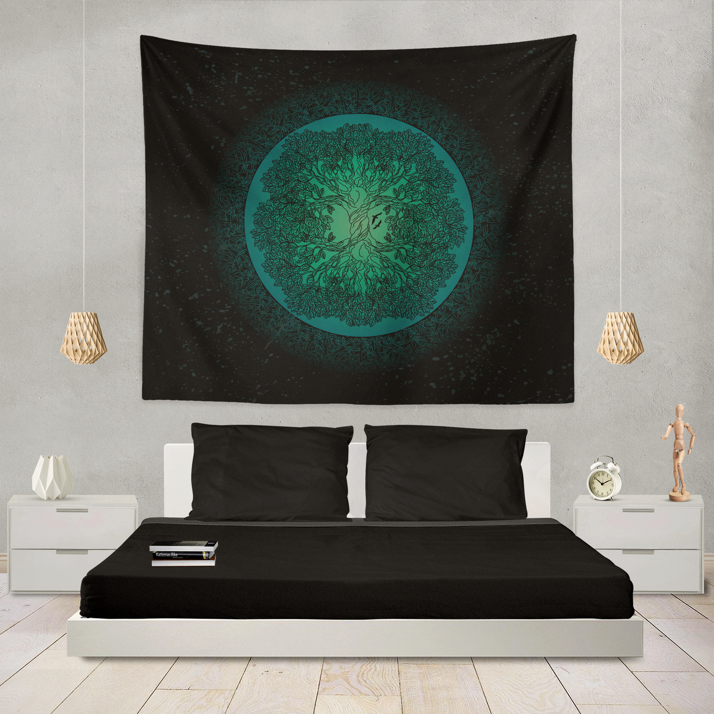 Yggdrasil World Tree of Life Wall Tapestry