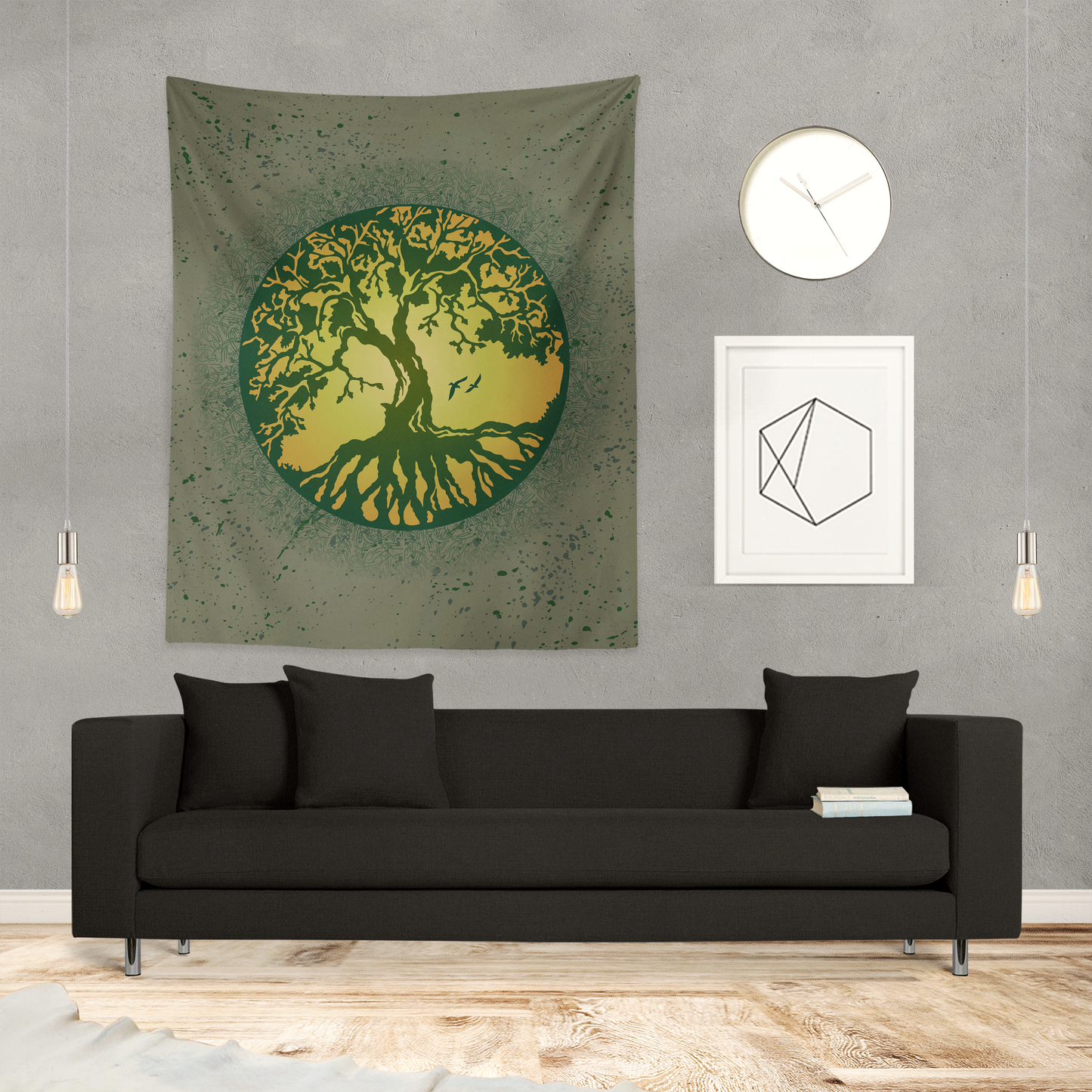 Yggdrasil World Tree of Life Wall Tapestry