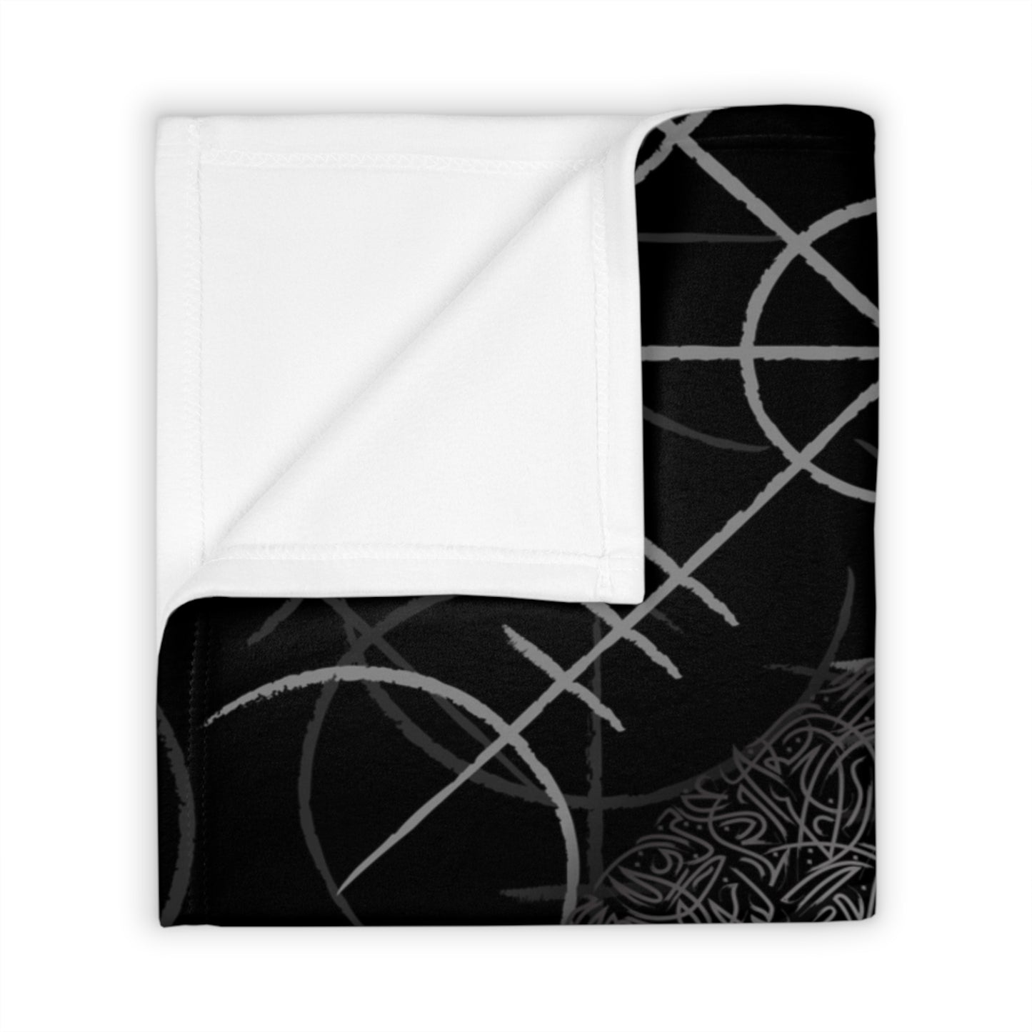 Aegishjalmur Helm of Awe Velveteen Plush Throw Blanket