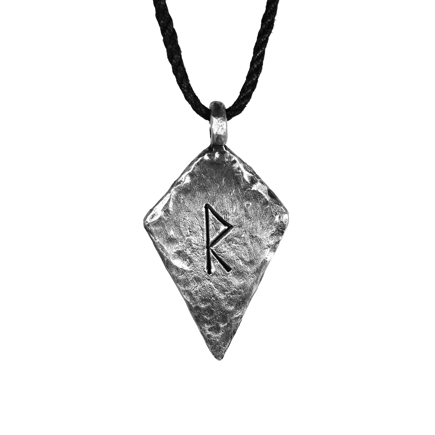 Raido Elder Futhark Rune Necklace