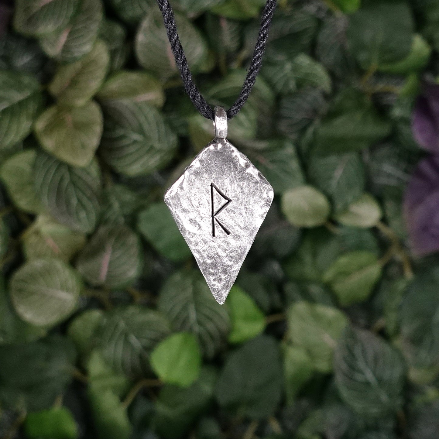 Raido Elder Futhark Rune Necklace
