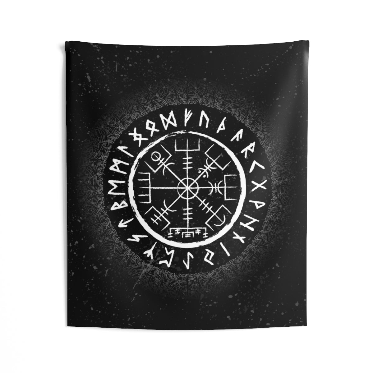 Vegvisir Viking Compass Wall Tapestry