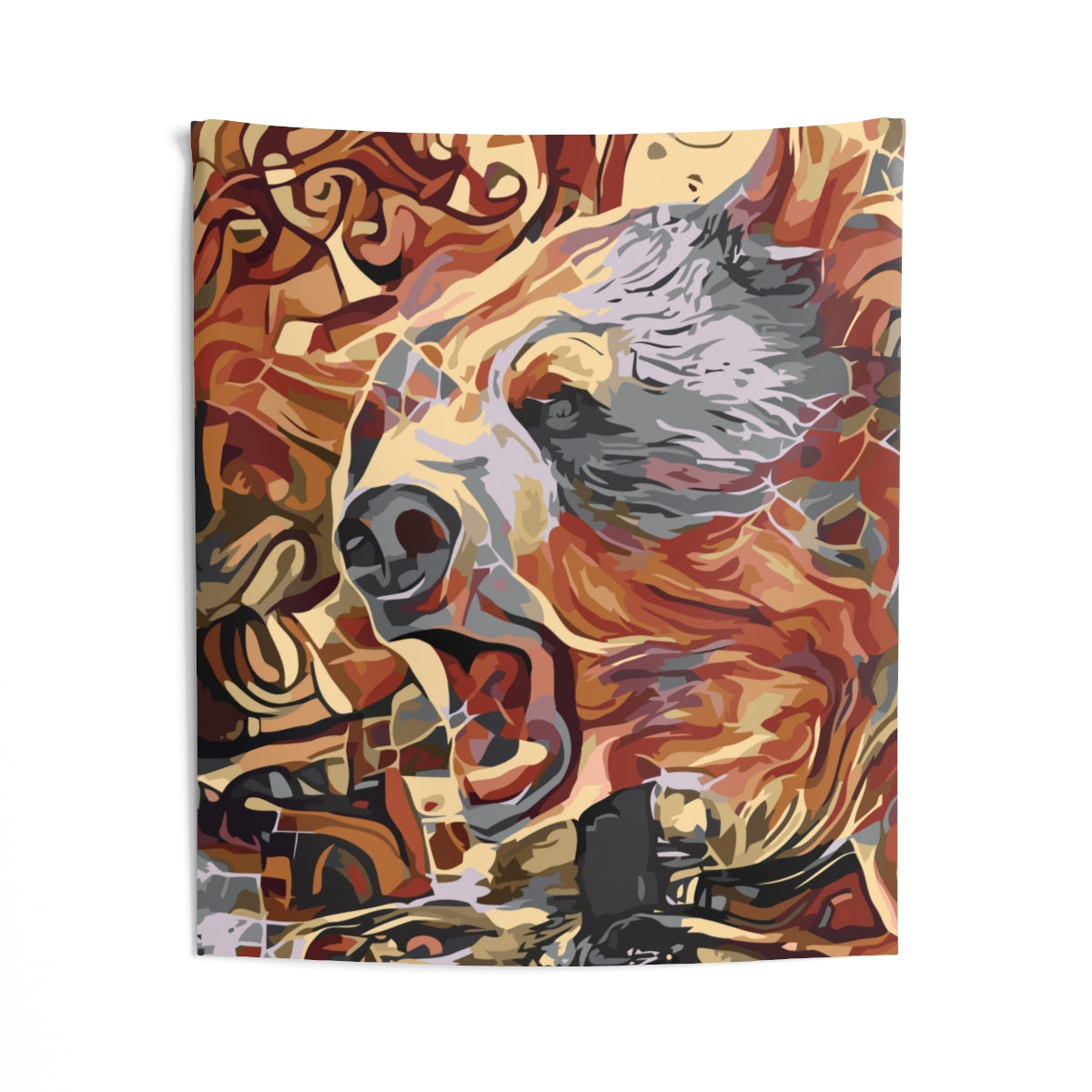 Norse Björn Bear Wall Tapestry