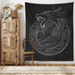 Jörmungandr Midgard Serpent Wall Tapestry
