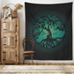 Yggdrasil World Tree of Life Wall Tapestry