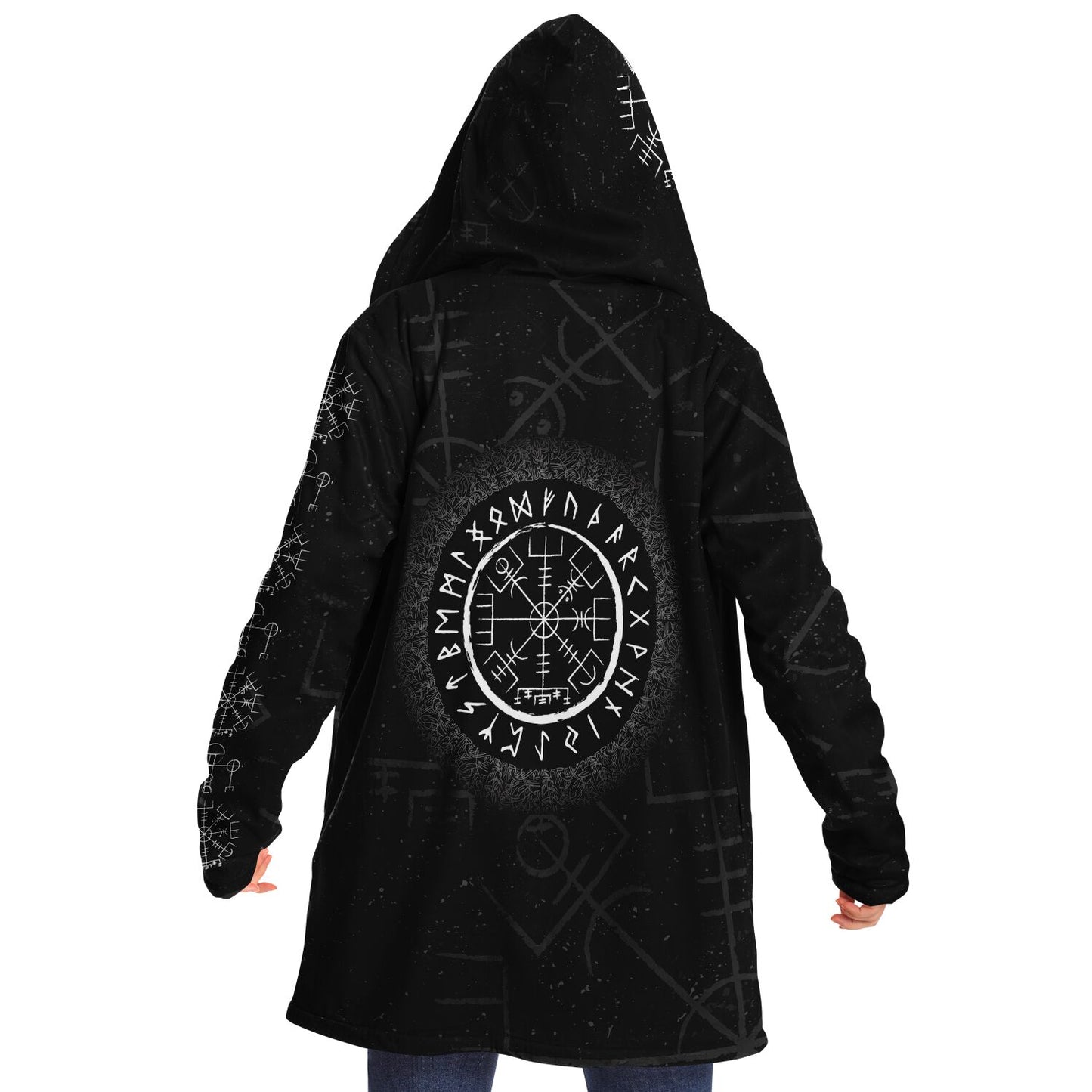 Vegvisir Viking Compass Cloak