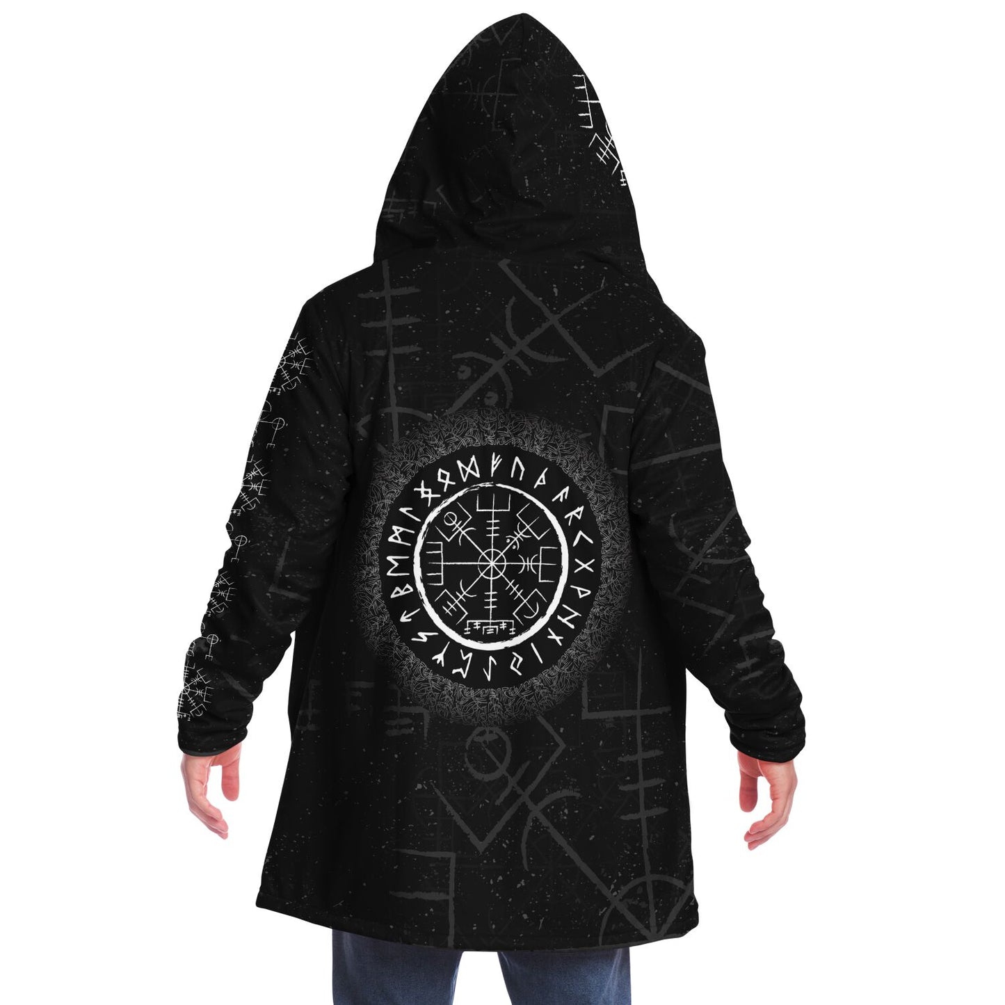 Vegvisir Viking Compass Cloak